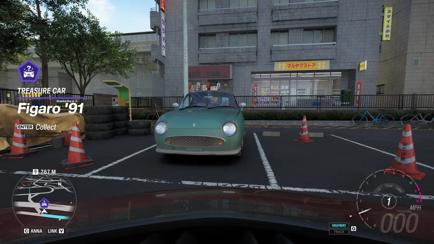 Figaro parking lot, south Tokyo