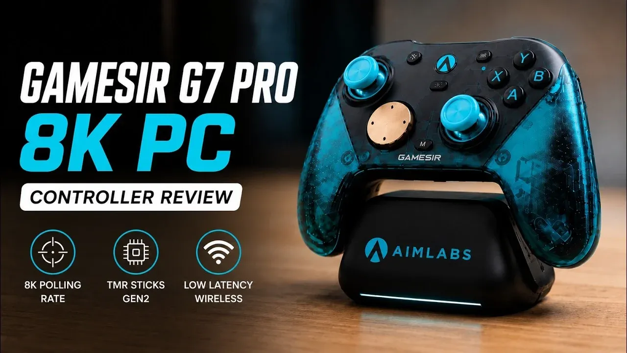 GameSir G7 Pro 8K chega à Austrália em parceria com Aimlabs | GAMES.GG