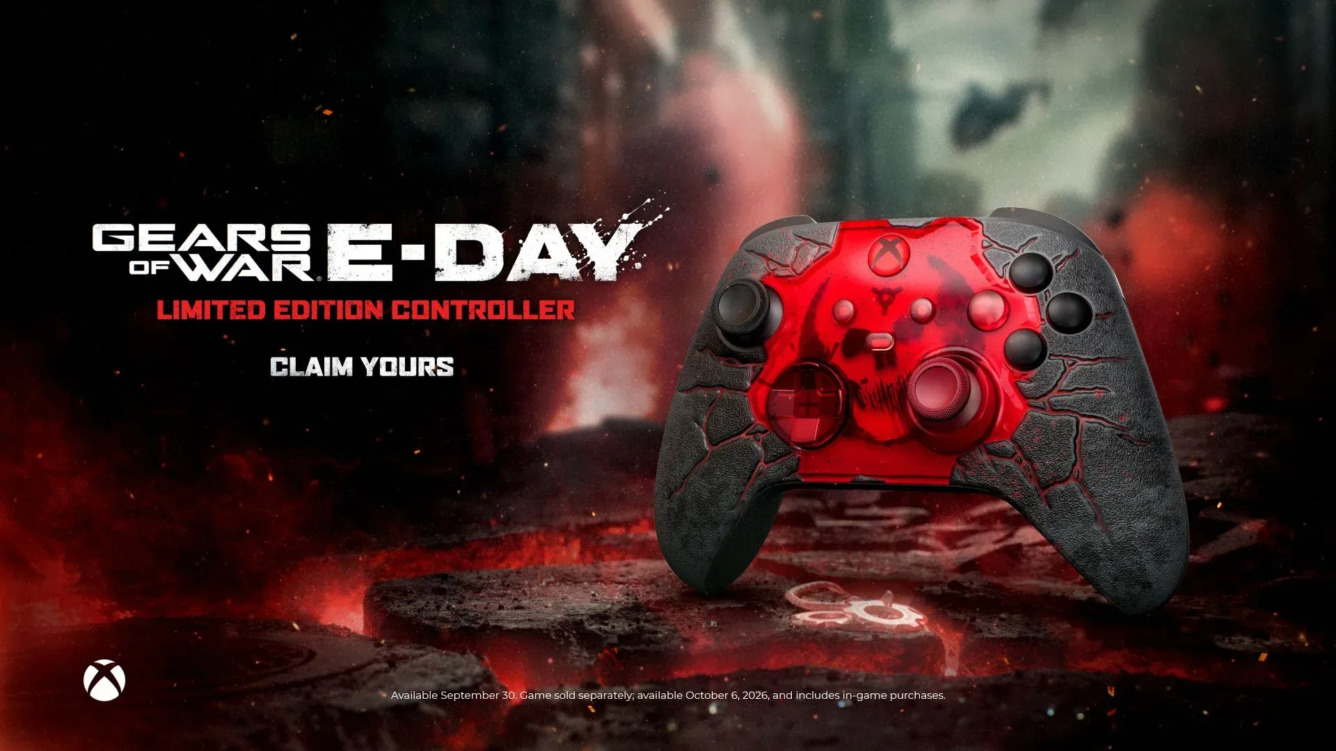 Gears of War: E-Day Limited Edition Xbox Controllers Revealed