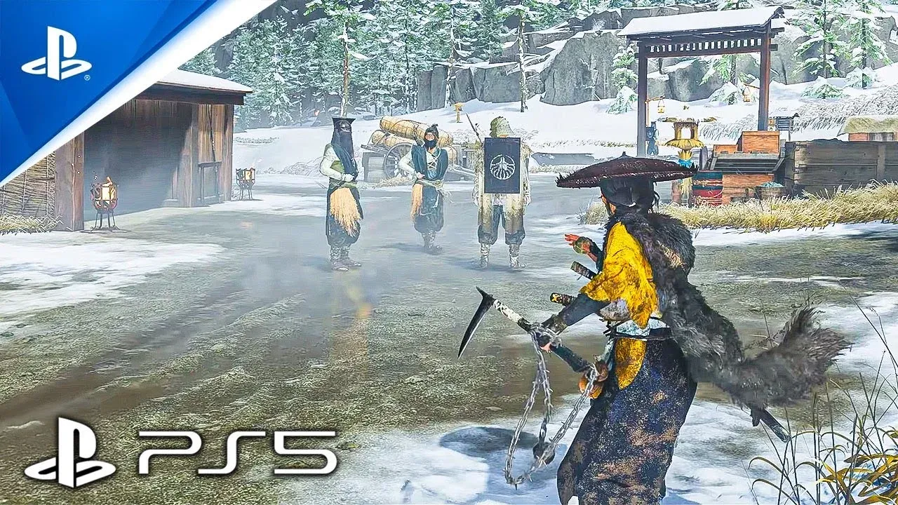 Ghost of Yotei combat HUD