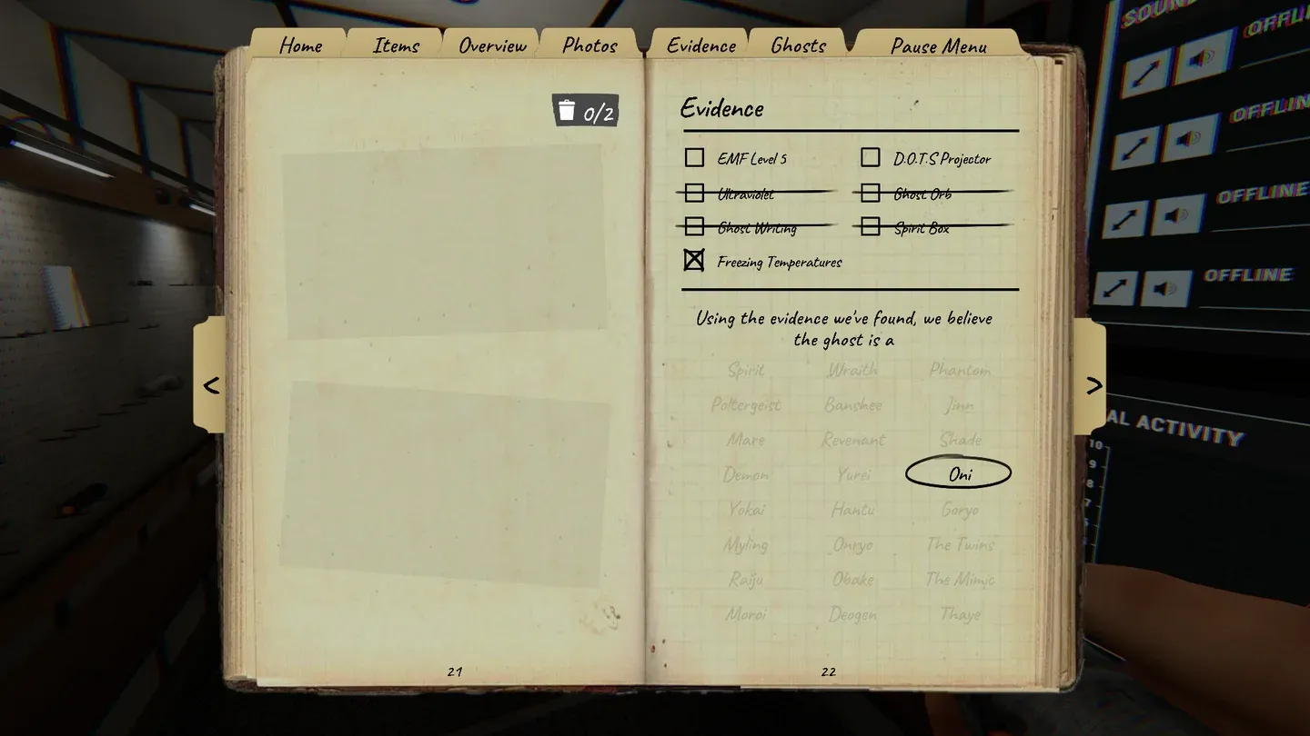 Knowledge wish removes wrong evidence