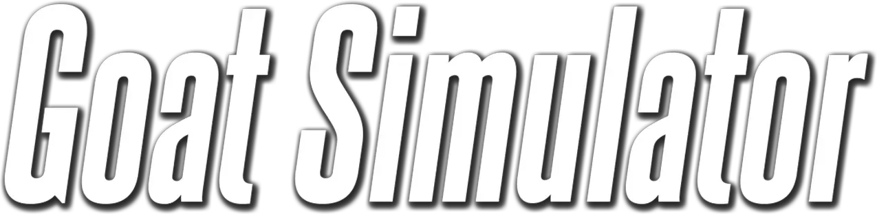 Goat Simulator Logo