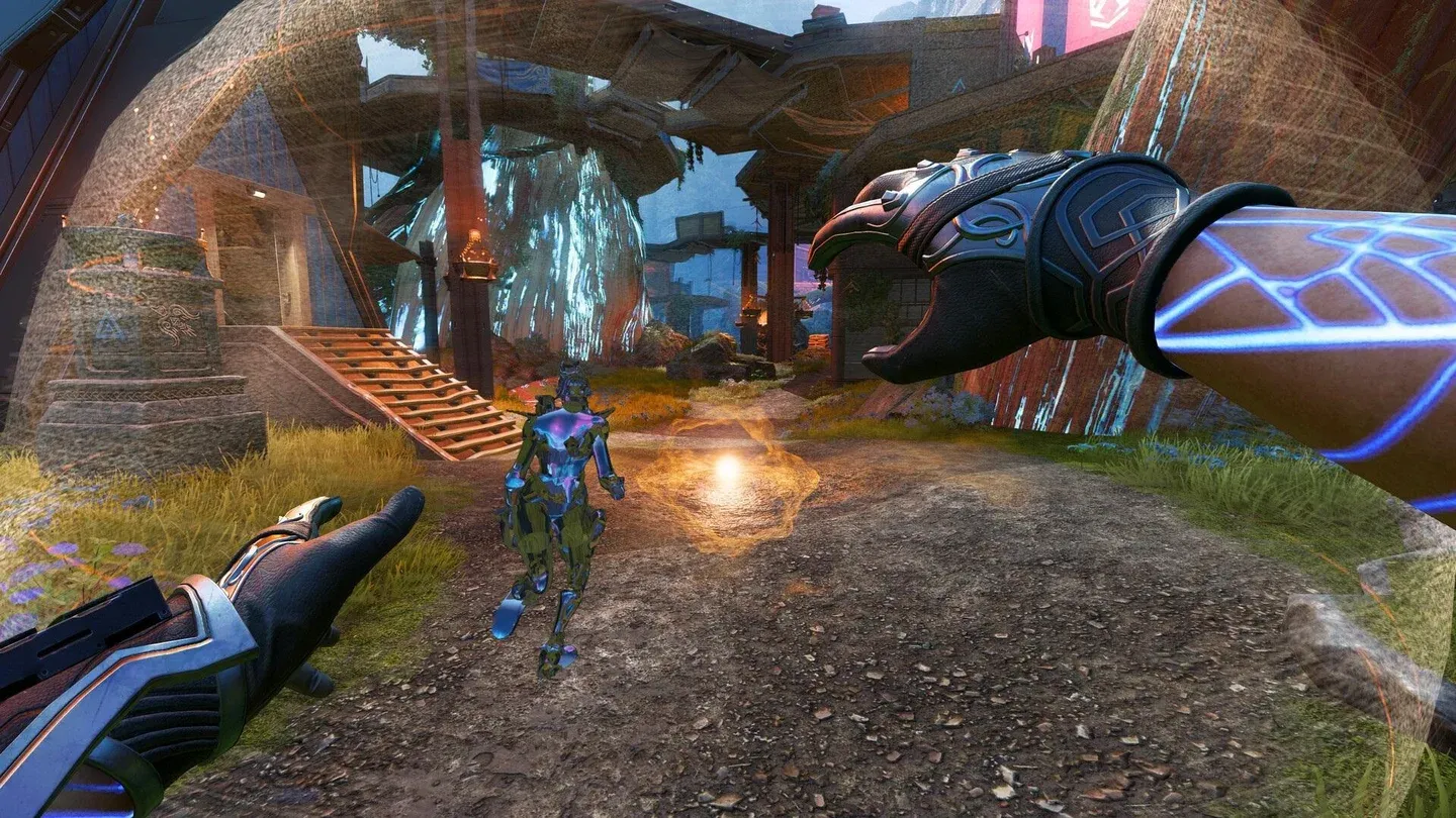 First person combat in Apex Legends