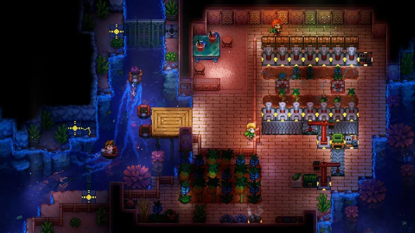 Underground building and exploration in Core Keeper