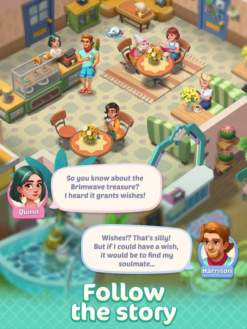Gossip Harbor: Merge Game Banner