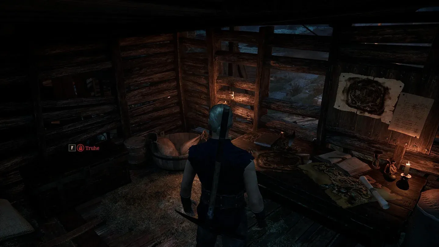 Guard blocks tavern entry