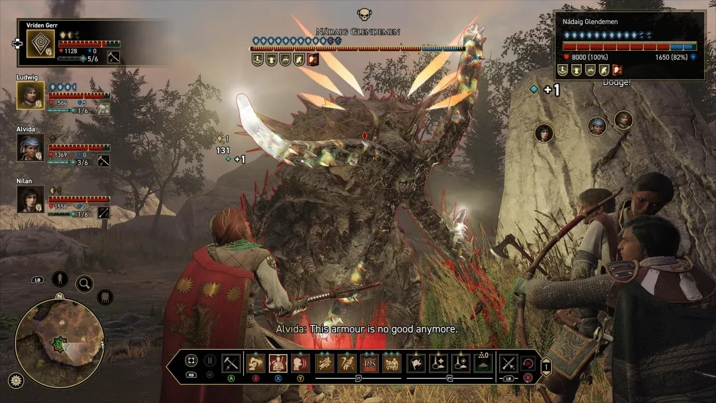 Ludwig holding the frontline