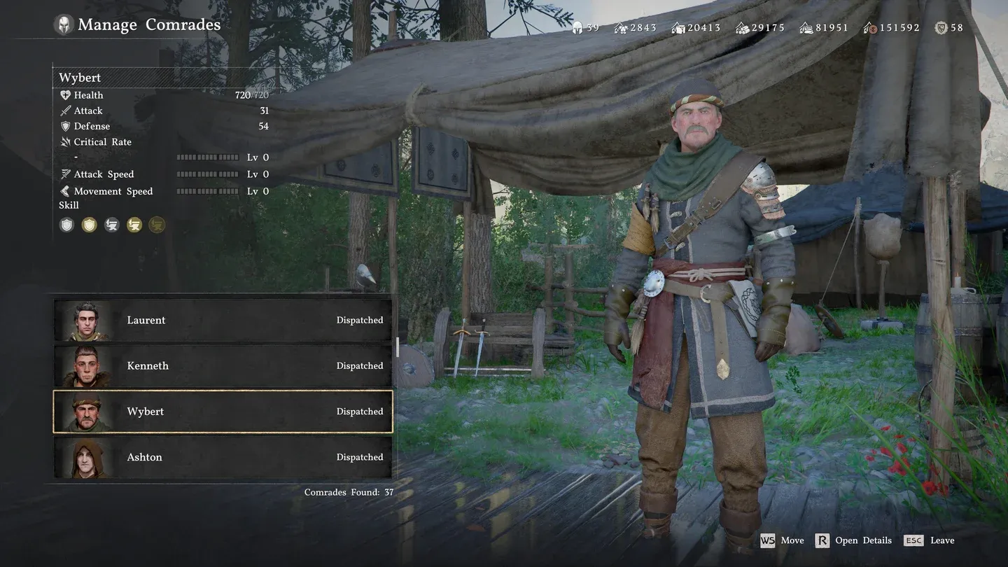 Carl's Supply Chest resource menu