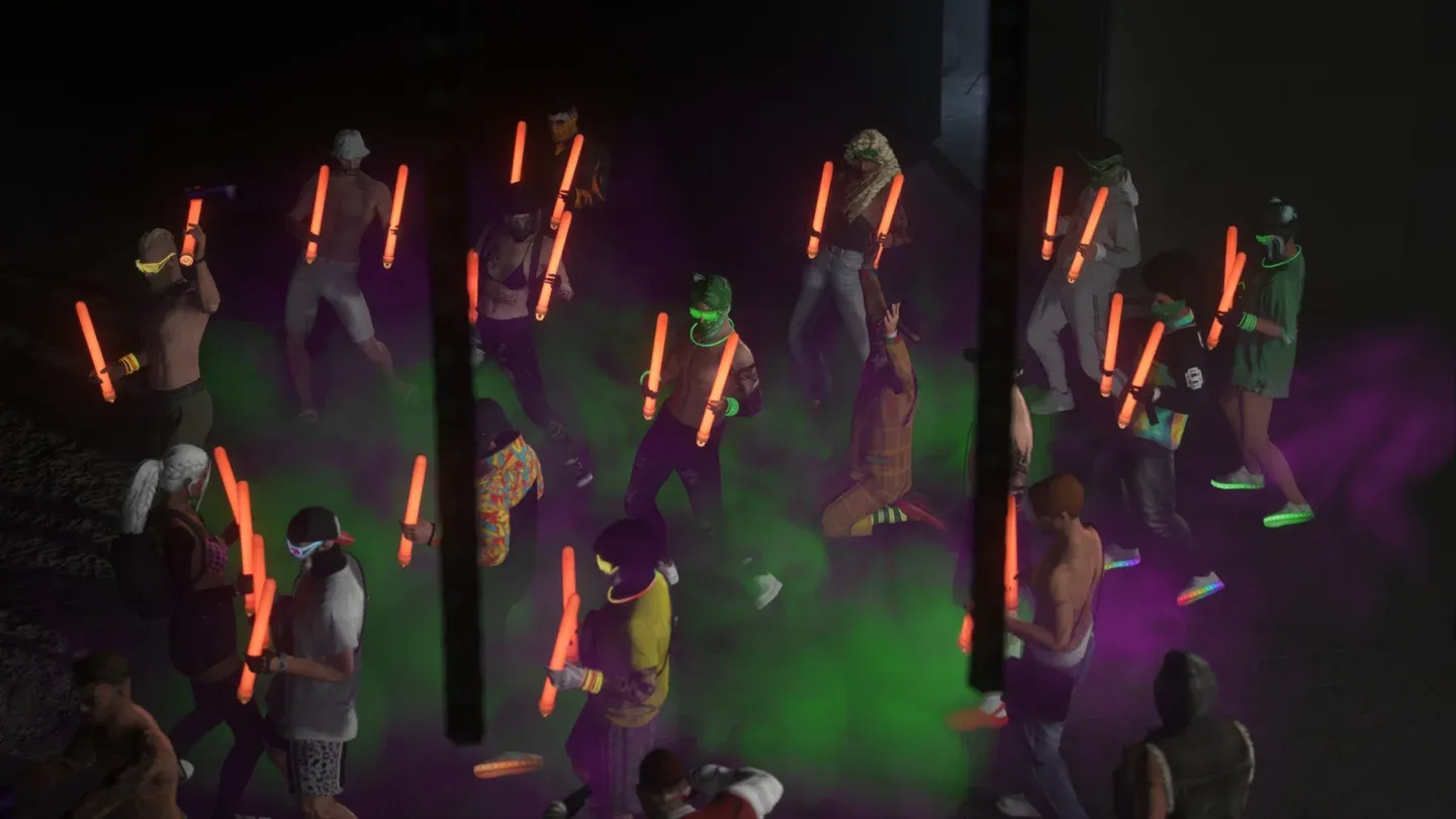 The crowd at Boiler Room Los Santos