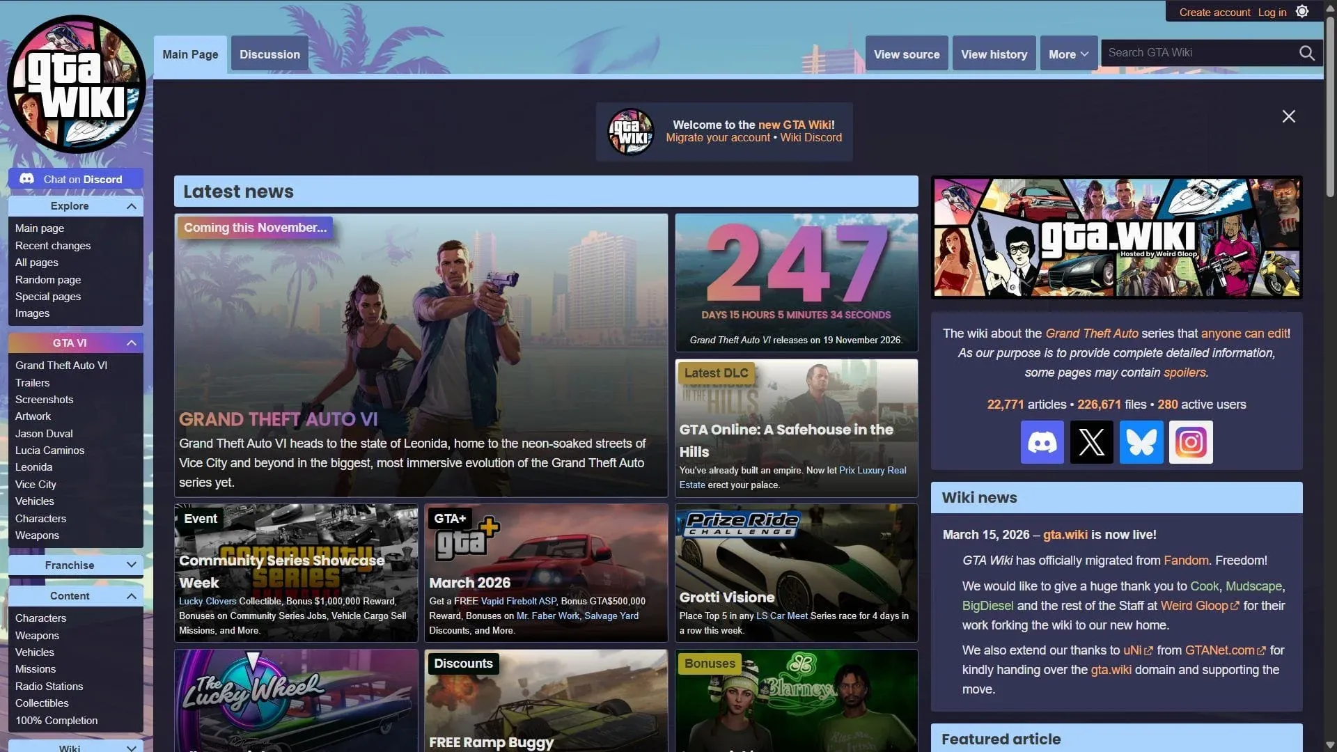 GTA Wiki Breaks Free from Fandom Over AI, Ads, and Censorship