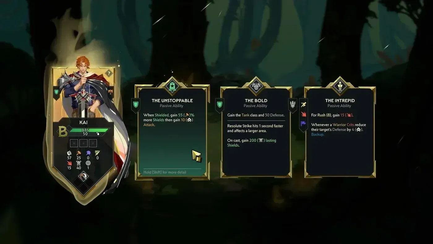 Rank-up paths per hero