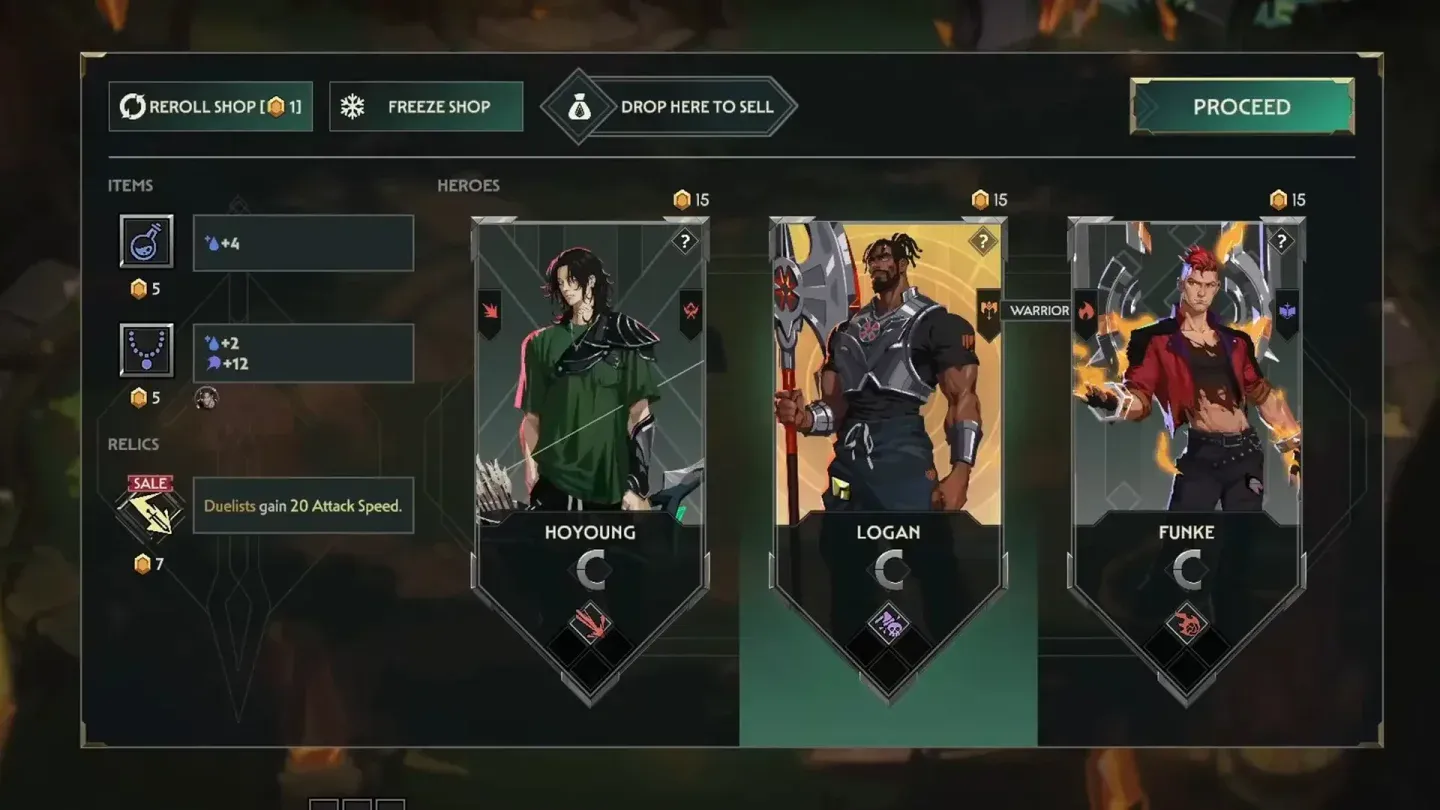 Rank S modifier choices for Funke