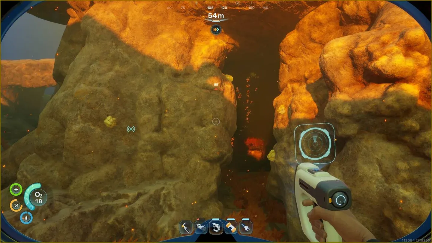 Heat warning triggers near hot biome