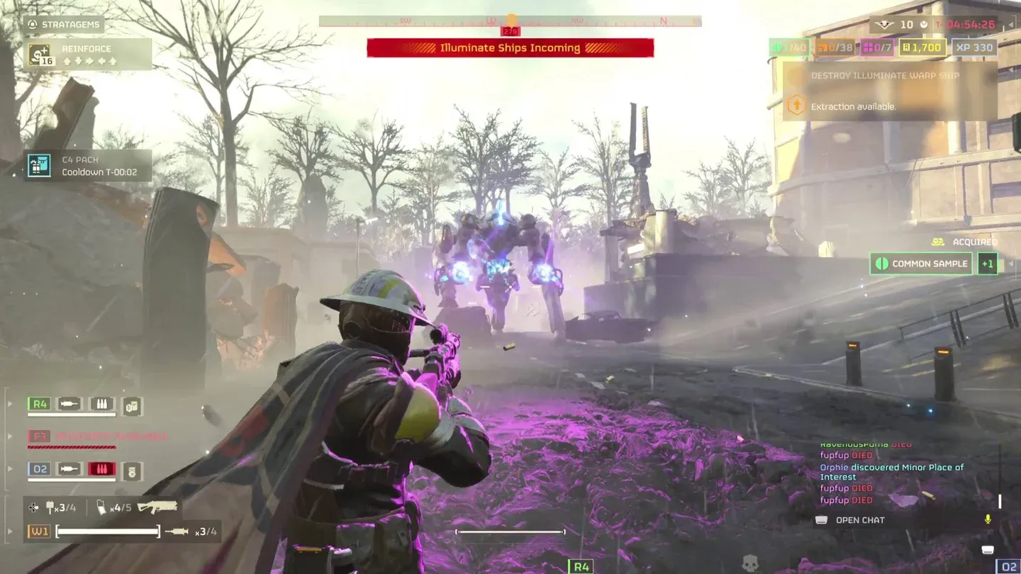 Stoker underbarrel flamethrower vs Illuminate
