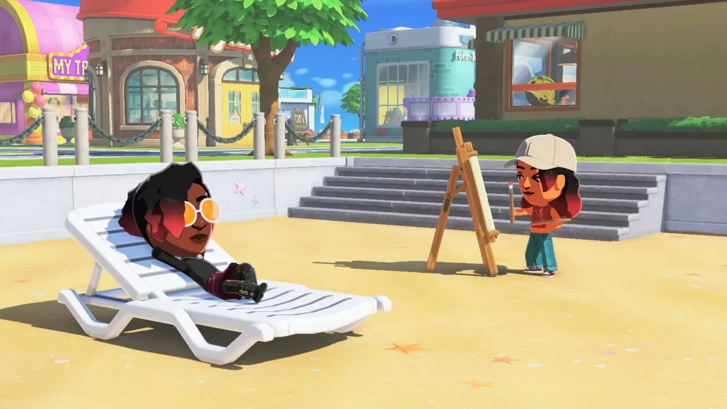 Mii happiness gauge at level up