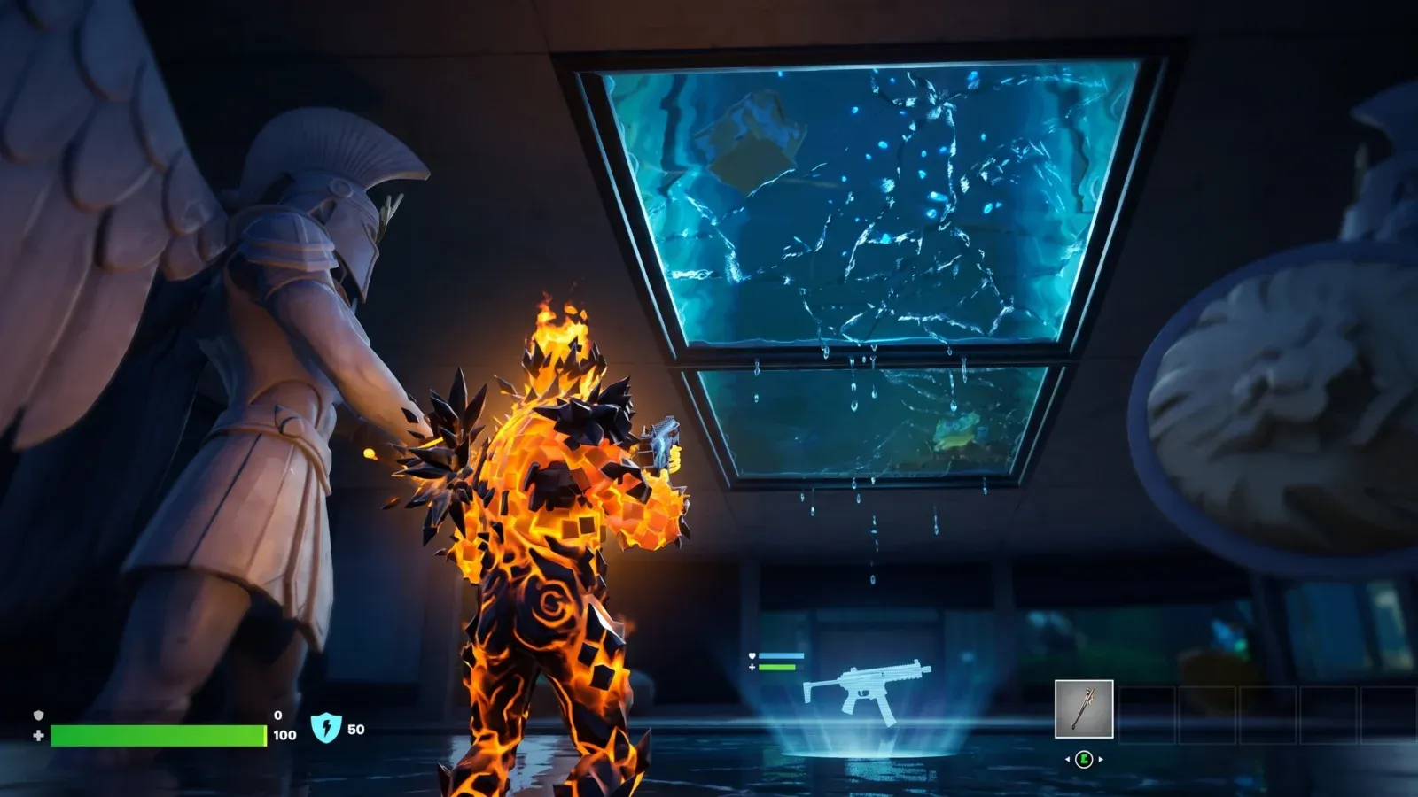 Fortnite Guide: How to Shatter Aquarium Vault