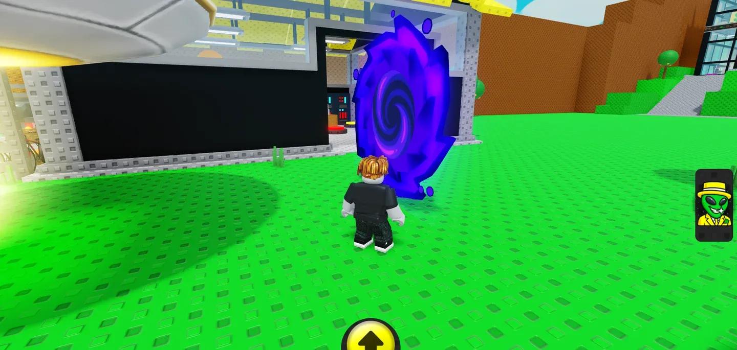 The Void portal behind Joe