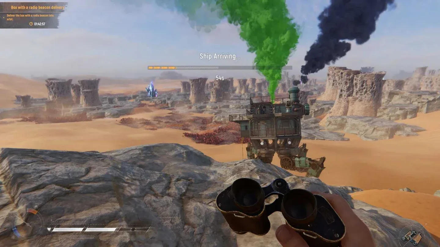 Calling evac from the radio tower