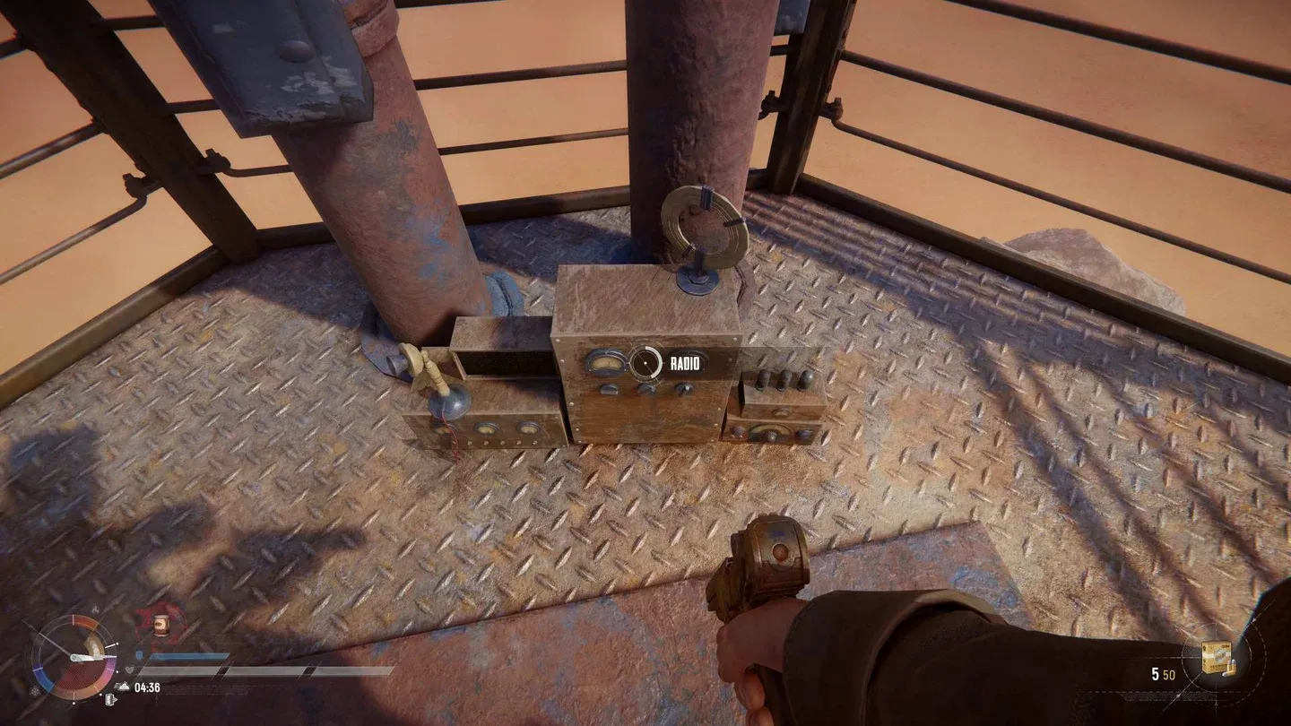 Radio tower extraction sequence