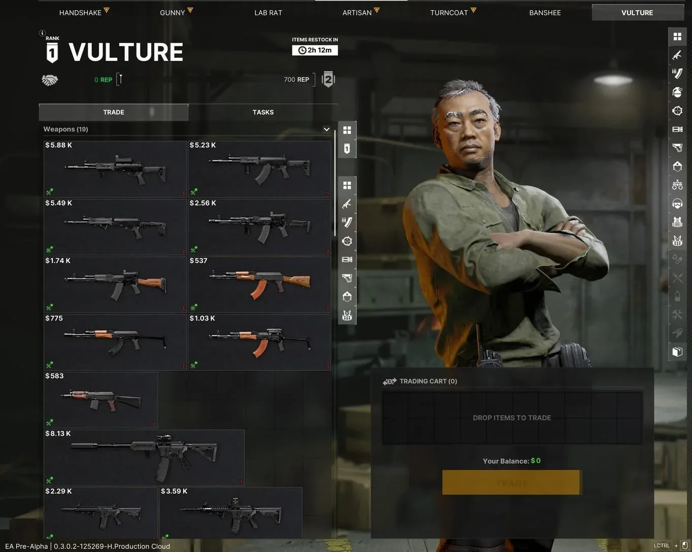 العثور على Vulture في Gray Zone Warfare 0.4 Spearhead