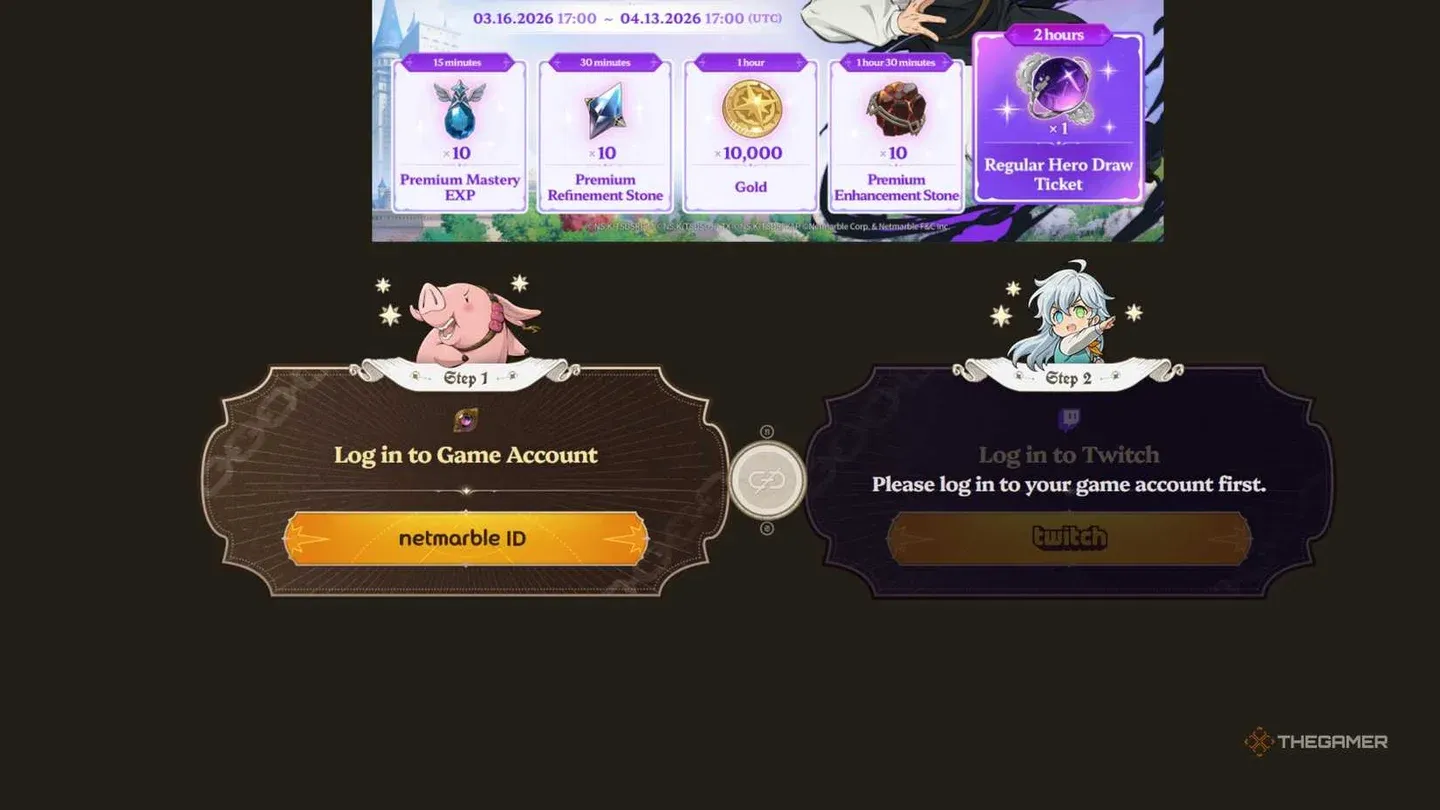 Link Twitch to your Netmarble ID