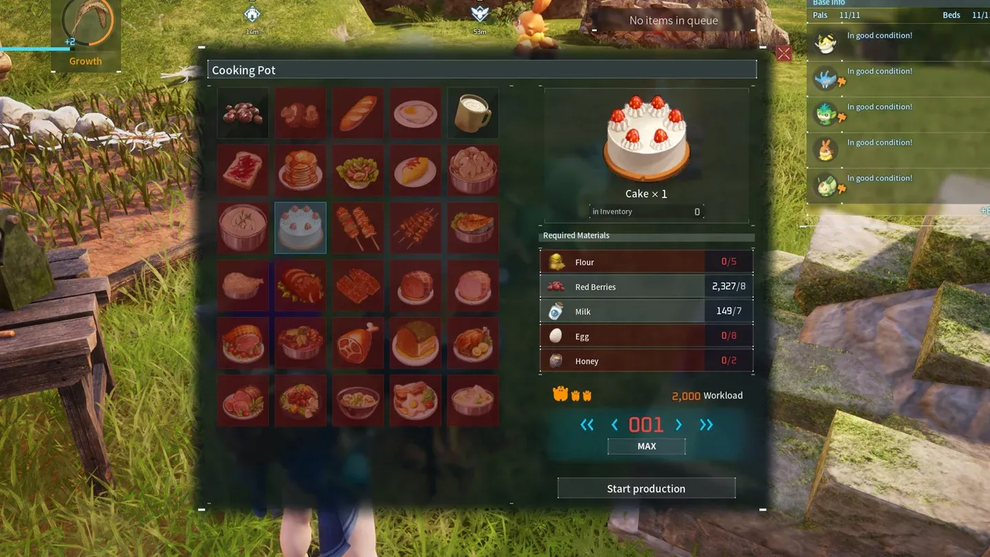 Unlock cakes via Technology tab