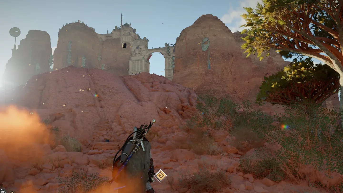 Thrak's shop south of the church