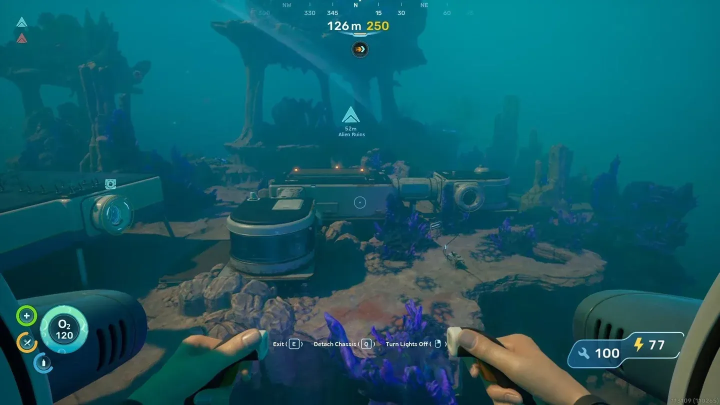 Creature Enamel near Alien Ruins