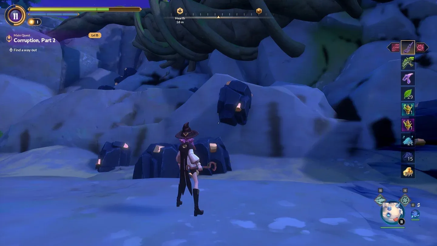 Mira Isles beach ore cluster
