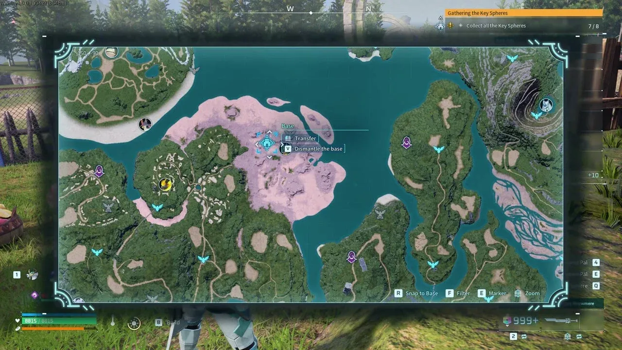 Twilight Dunes tree locations