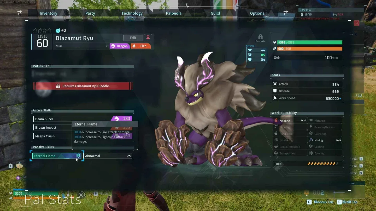 All 5 mutation passives listed