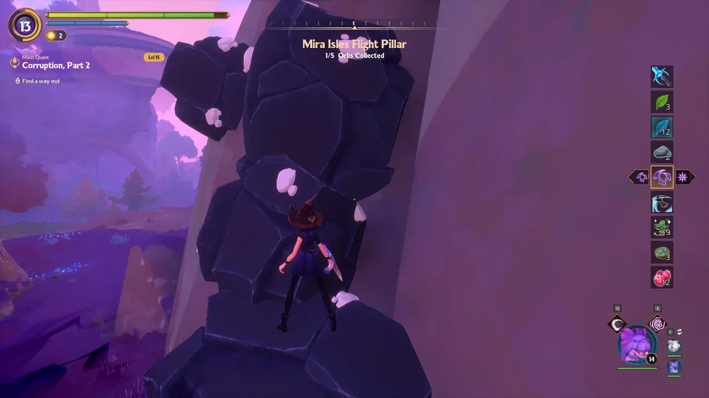 Refined Witch's Pickaxe unlock