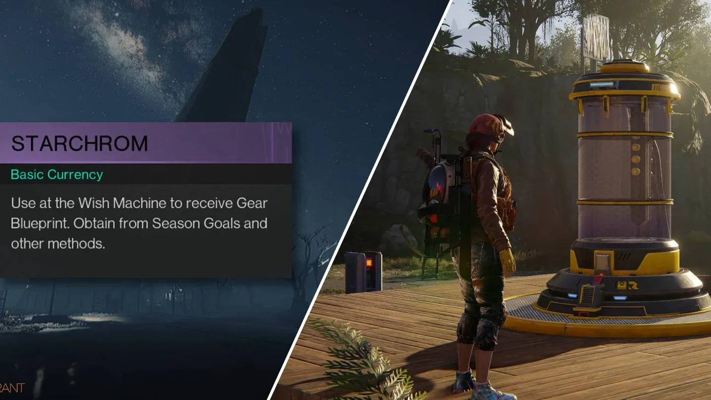 Starchrom replaces blueprint fragments