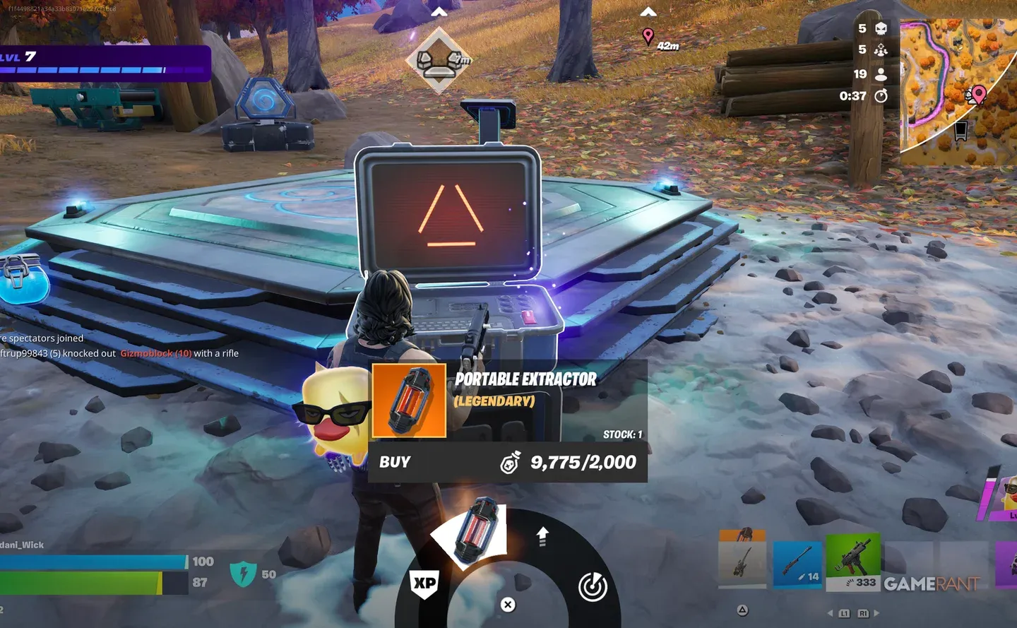 Sprite Locator tracking chests