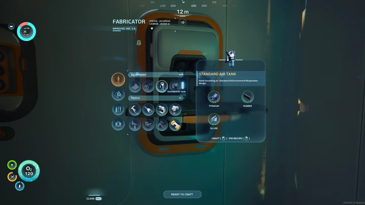 Fins and Air Tank require Rubber