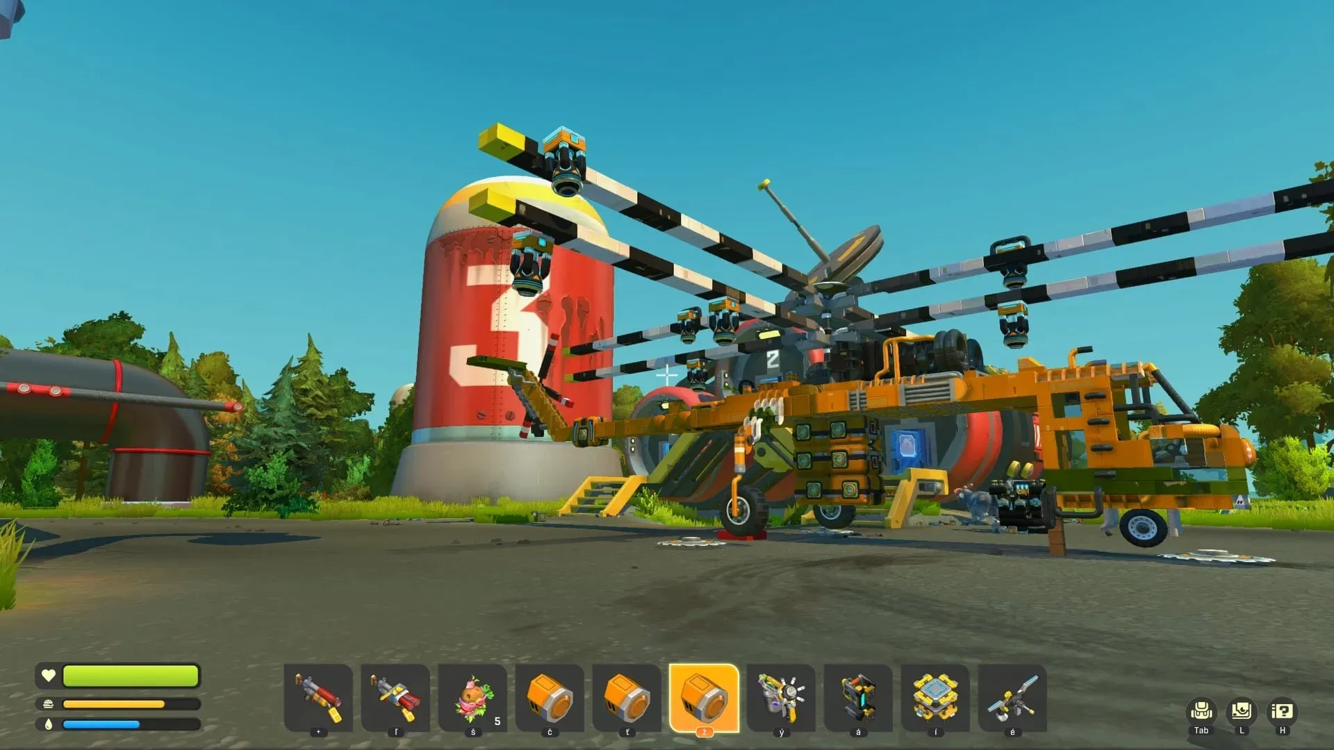 Scrap Mechanic: Guide: How to Make a Flying Machine