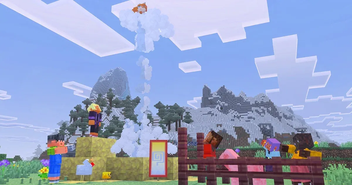 Minecraft Guide: How to Make a Geyser | GAMES.GG