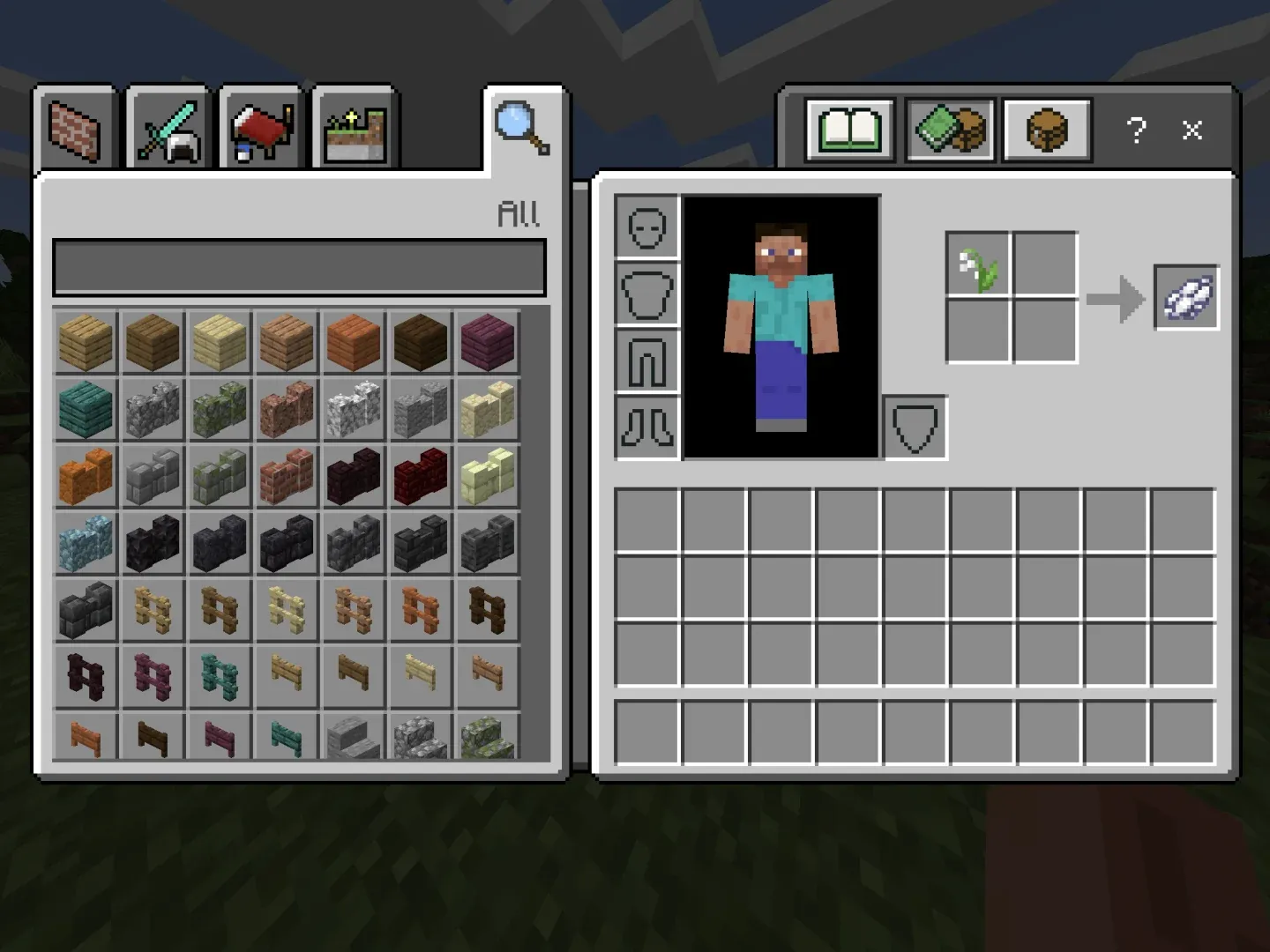 White dye crafting recipe