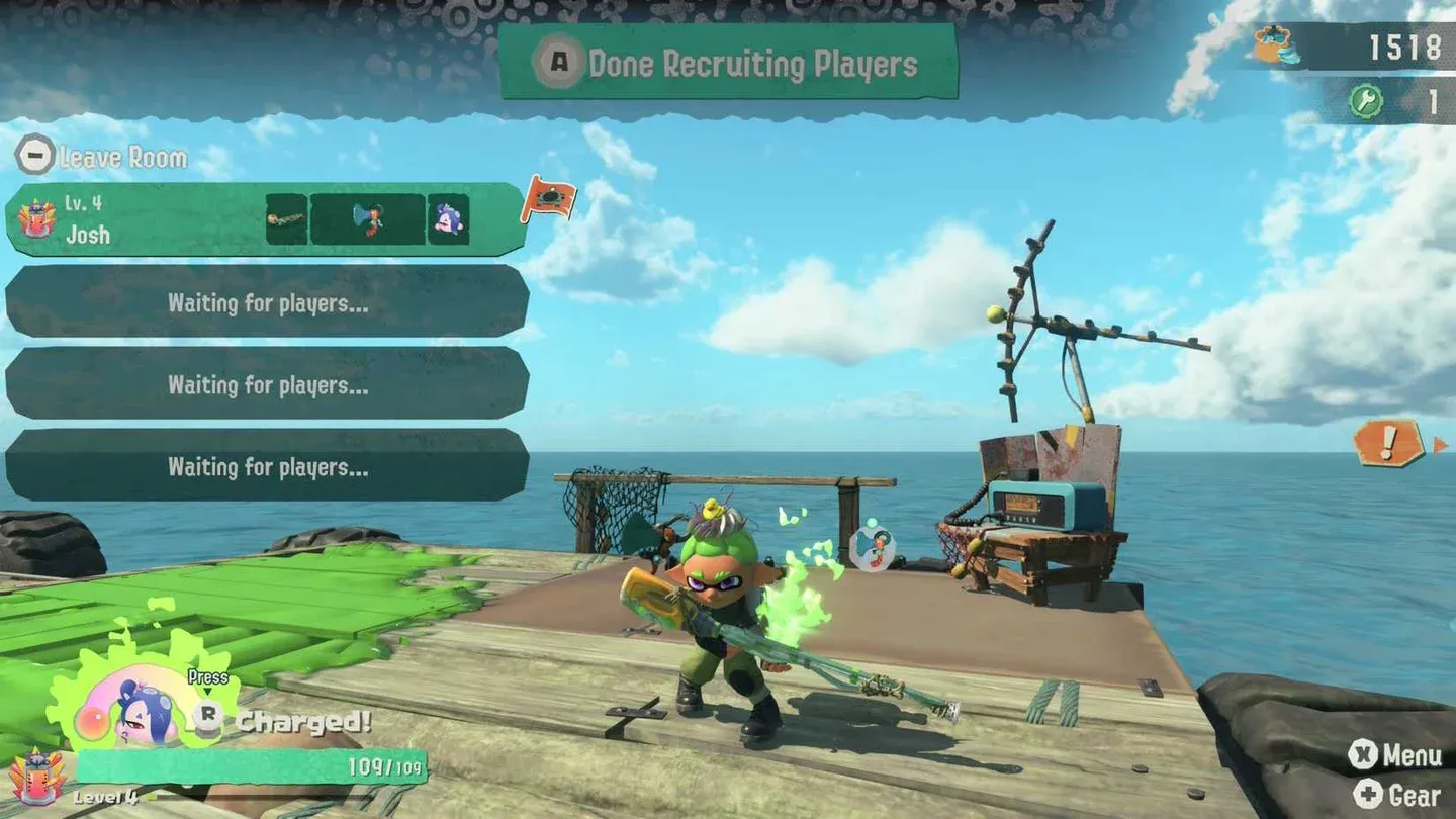 Ship base radio setup screen
