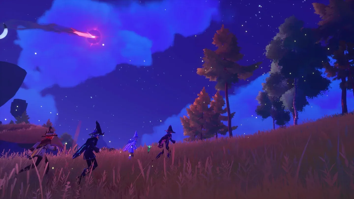 Foretellers dark purple palette