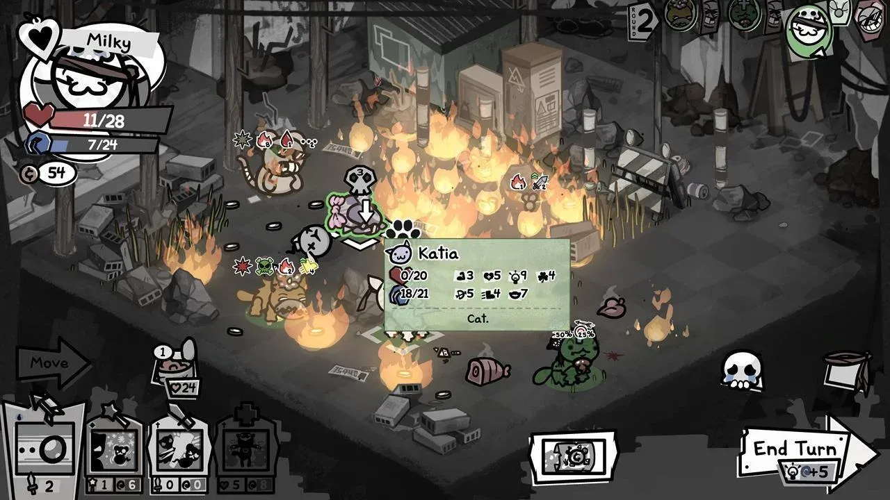 Corpse health display