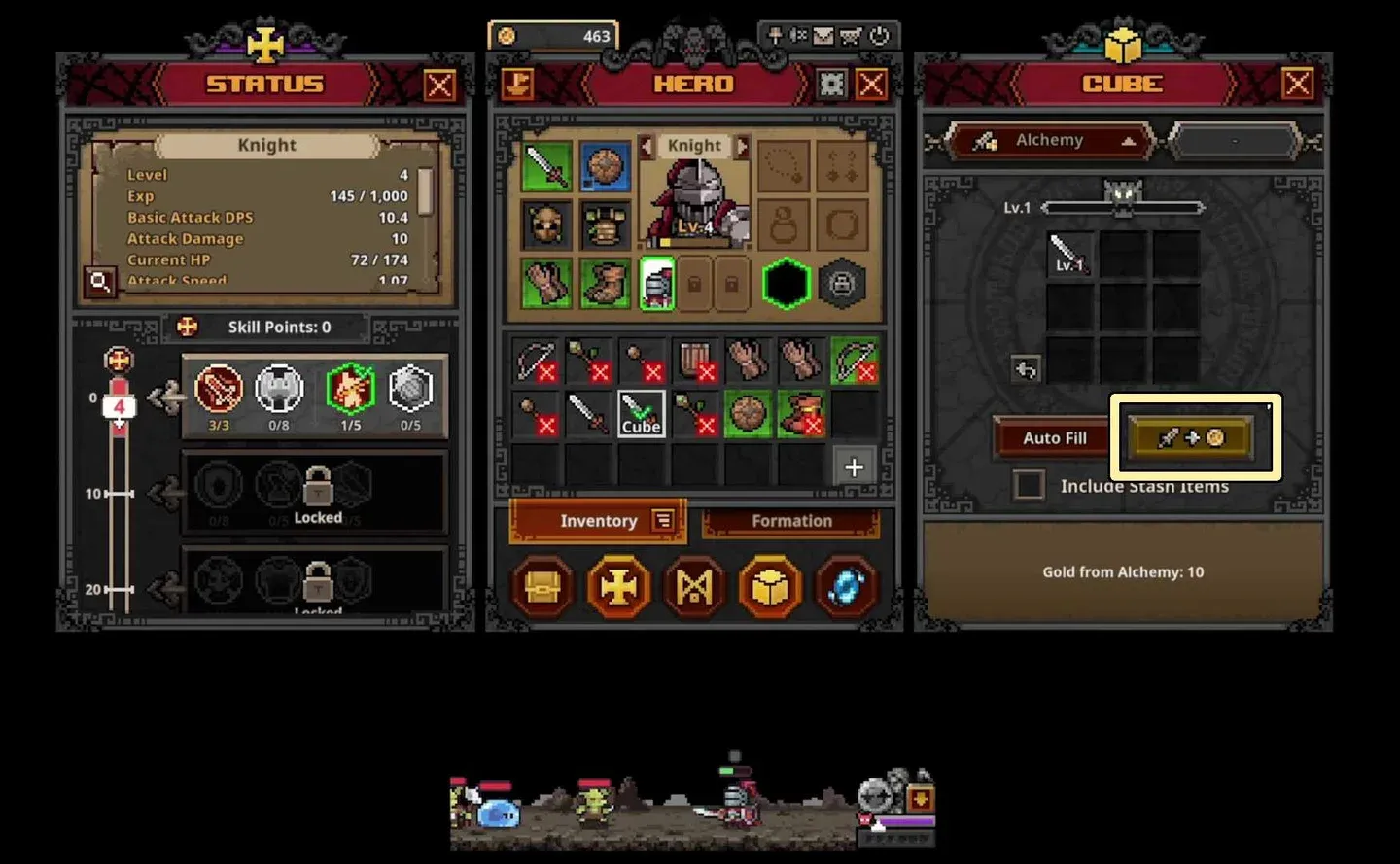 Random gear from Offering