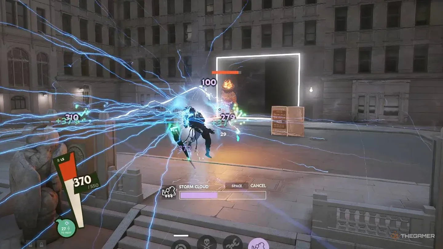 Seven's high-damage ability output