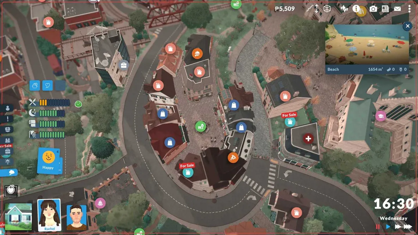 Find the Health Center on the map