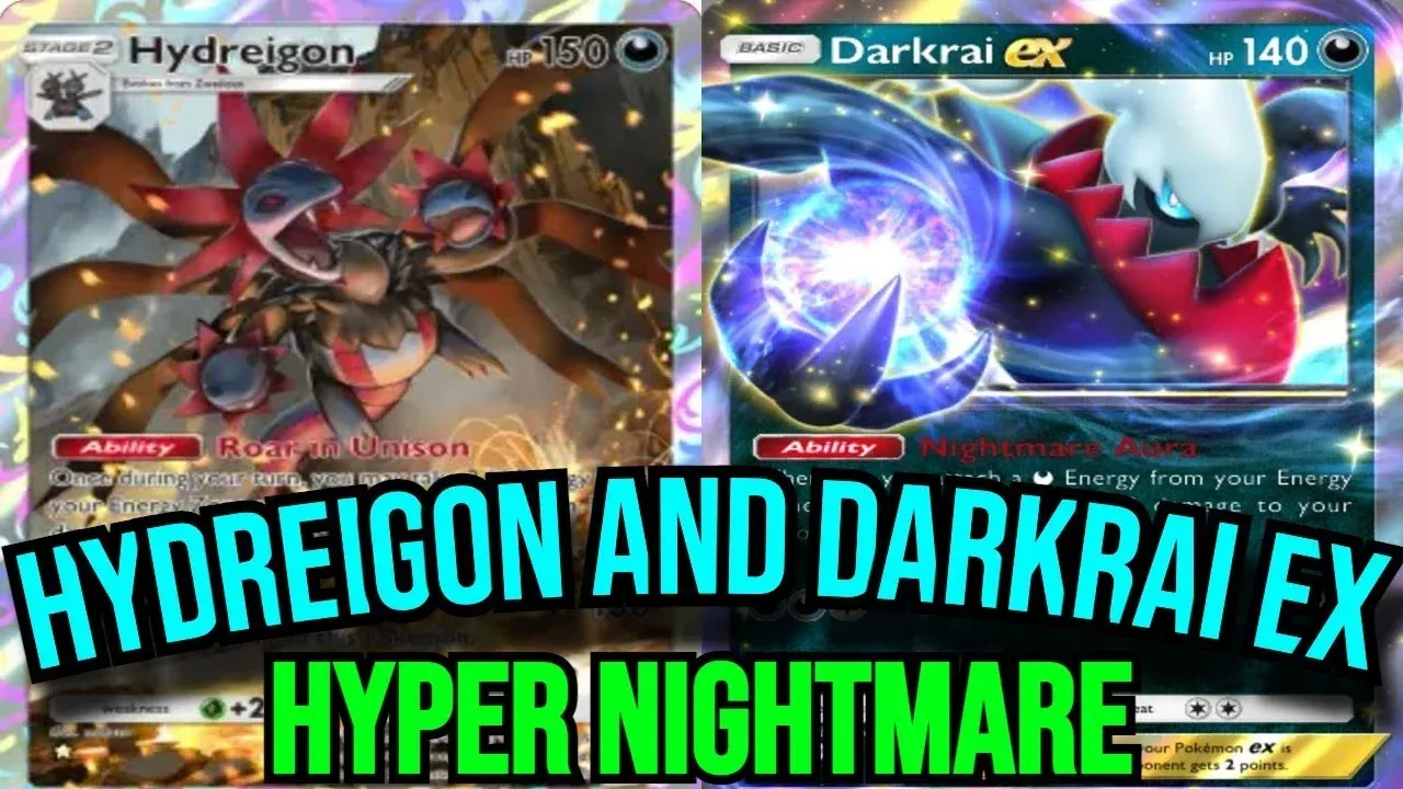 Mega Darkrai ex SIR art