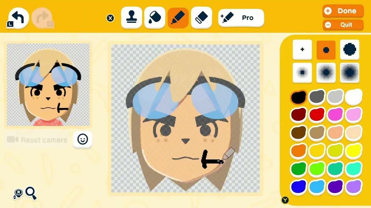 Face Paint artist mode tools