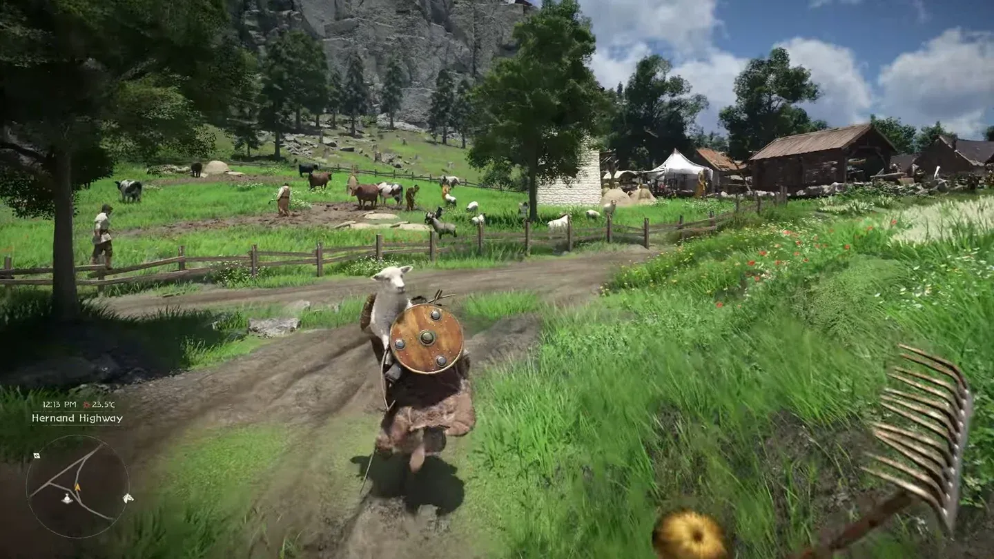 Boss combat UI in action