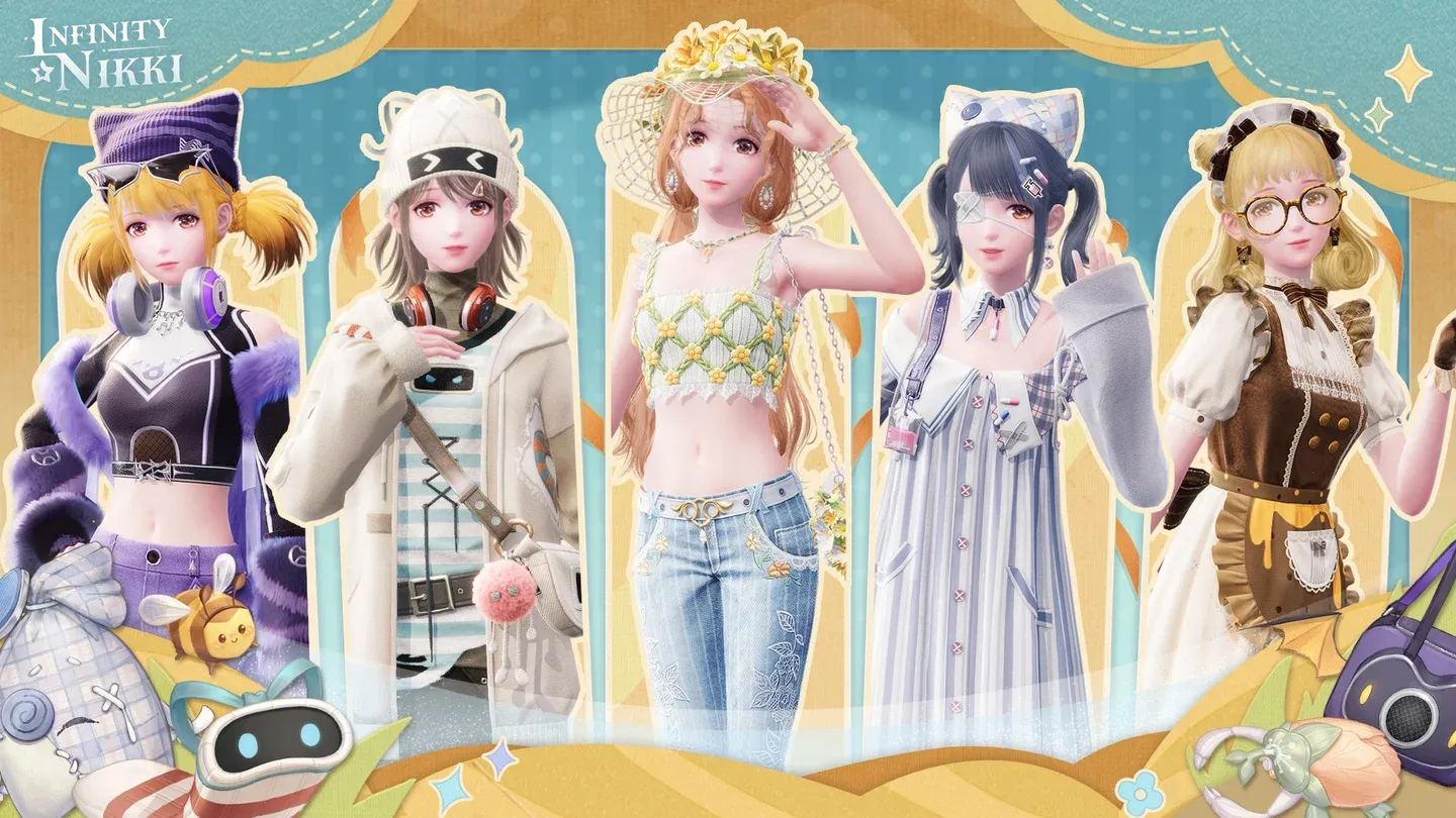 Banner outfit selection screen
