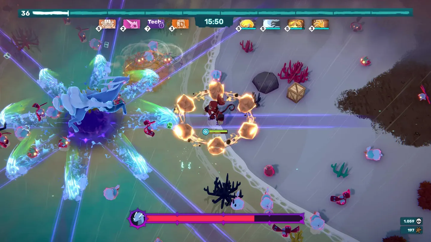 Tower layout shifts every run
