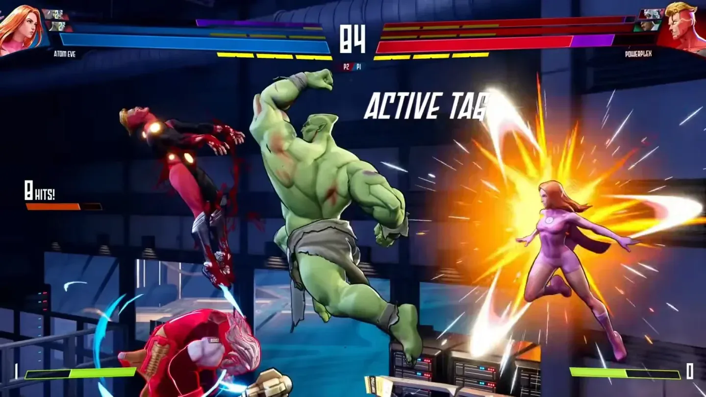 Active tag swap mid-combo